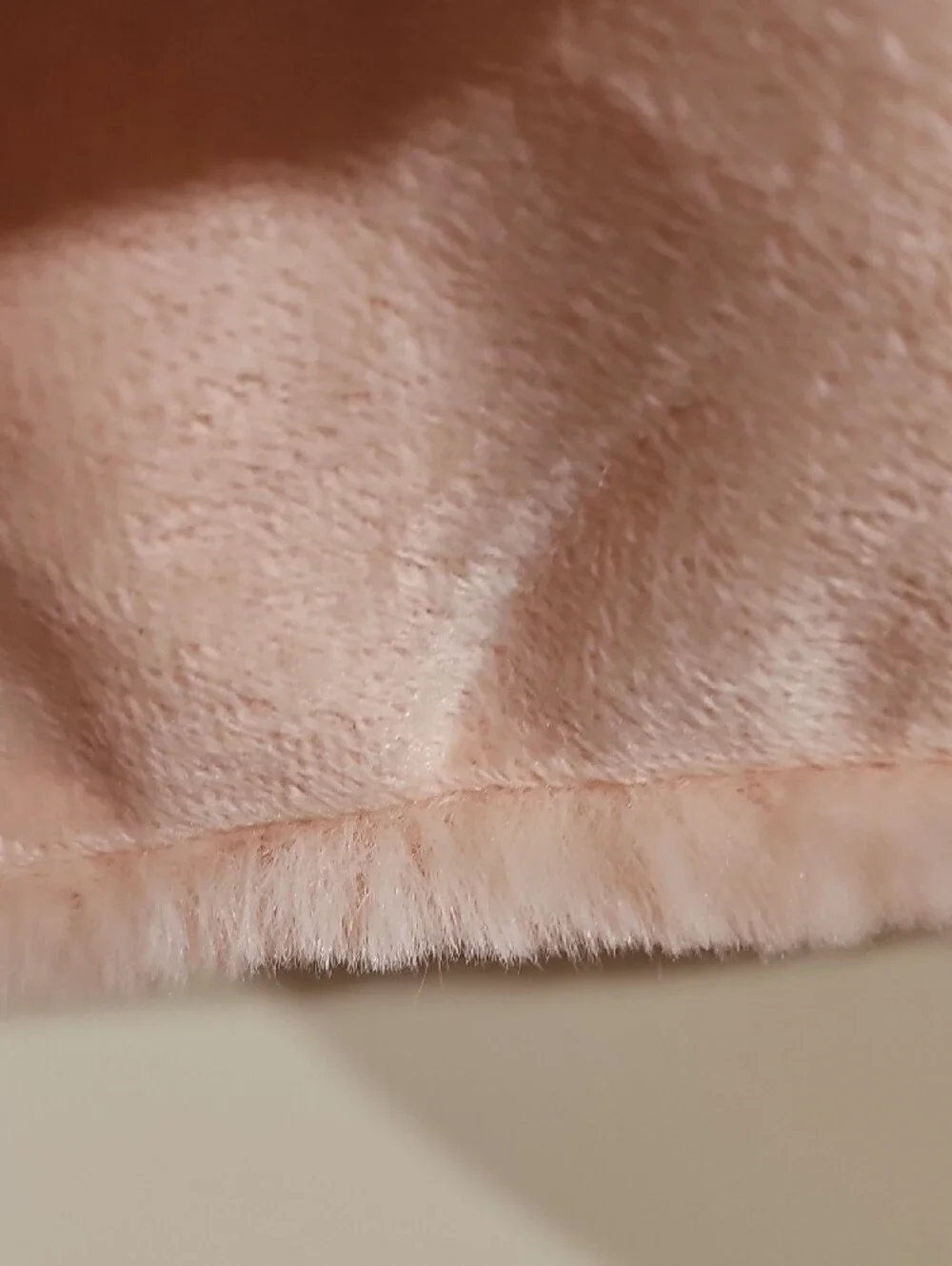 UGG Plush Faux-Fur Body Pillow Cover in Blush